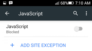 Cara Mematikan JavaScript di Chrome