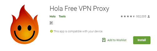 Hola VPN - Aplikasi VPN Android Unlimited