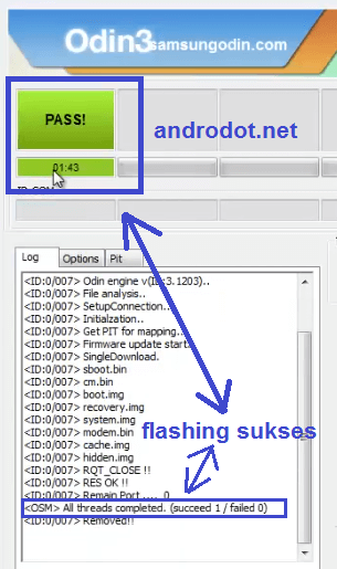 cara flash Samsung Galaxy Core 2 bootloop